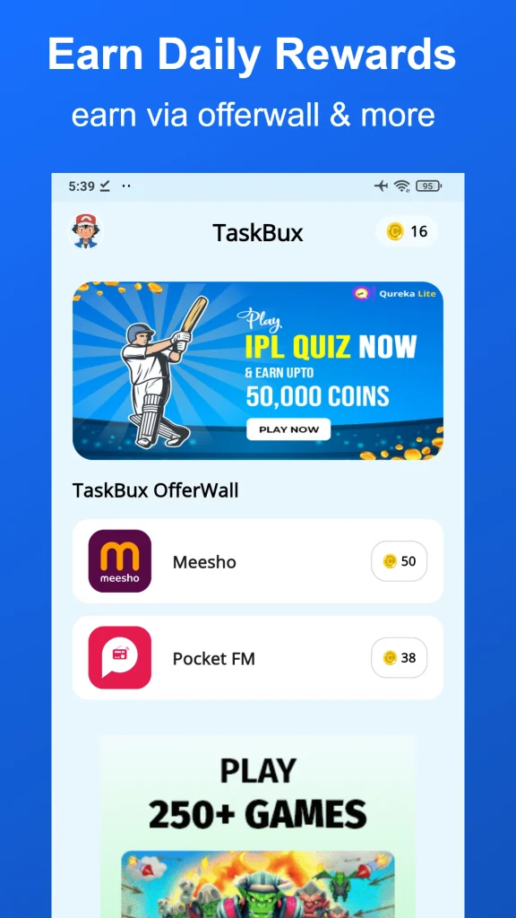 Télécharger TaskBux - Soyez récompensés quotidiennement