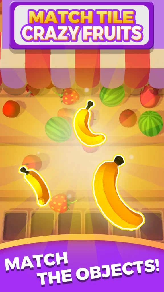 Match Tile : Crazy Fruits app
