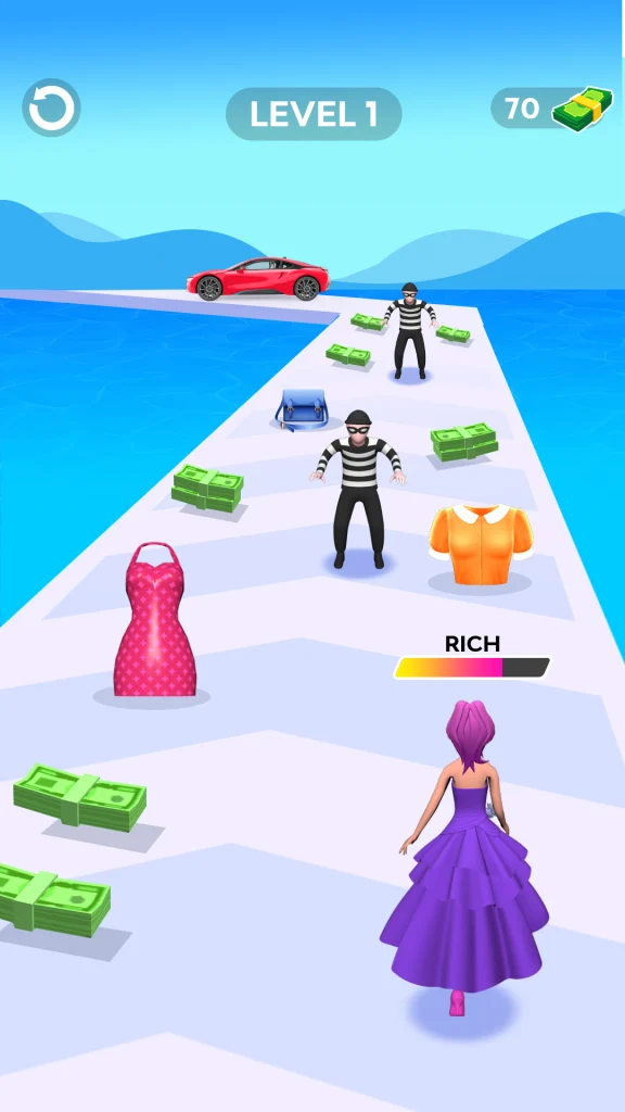 Télécharger Money Rush : Music Race 3D