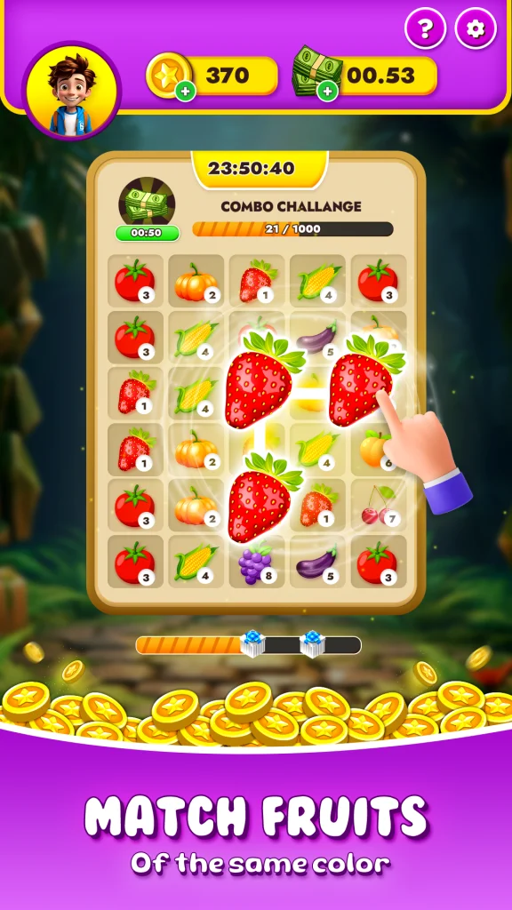 Télécharger Fruits Mania : Match & Win