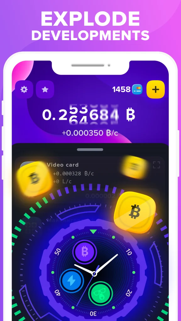 Télécharger Bitcore : le jeu Crypto idle