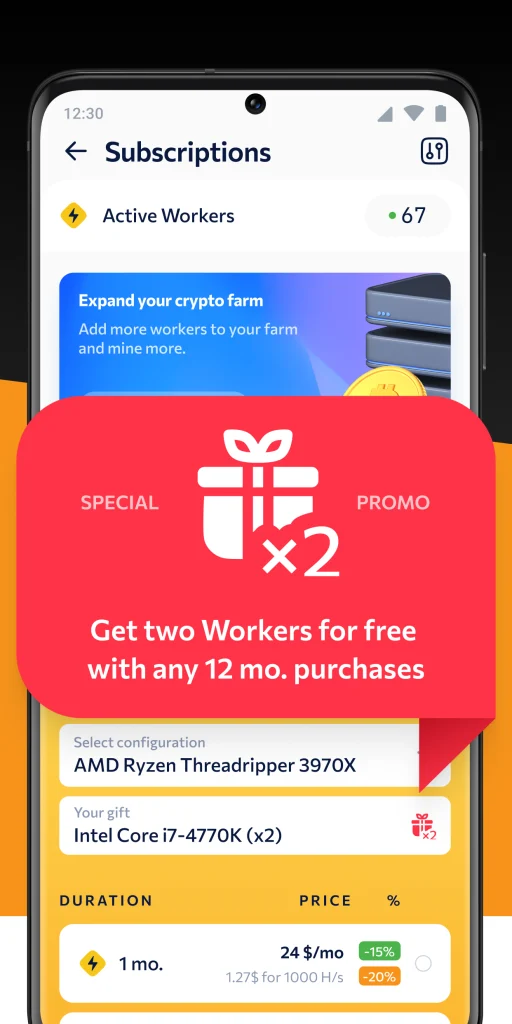 CryptoTab Farm PRO app