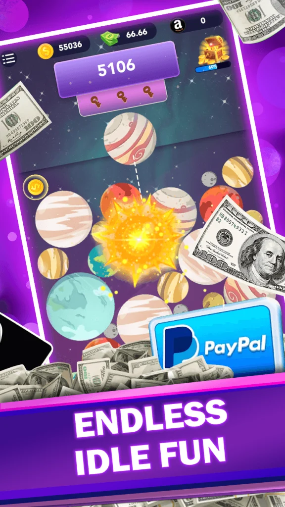 Télécharger Merge Money Planet : 2048 Cash