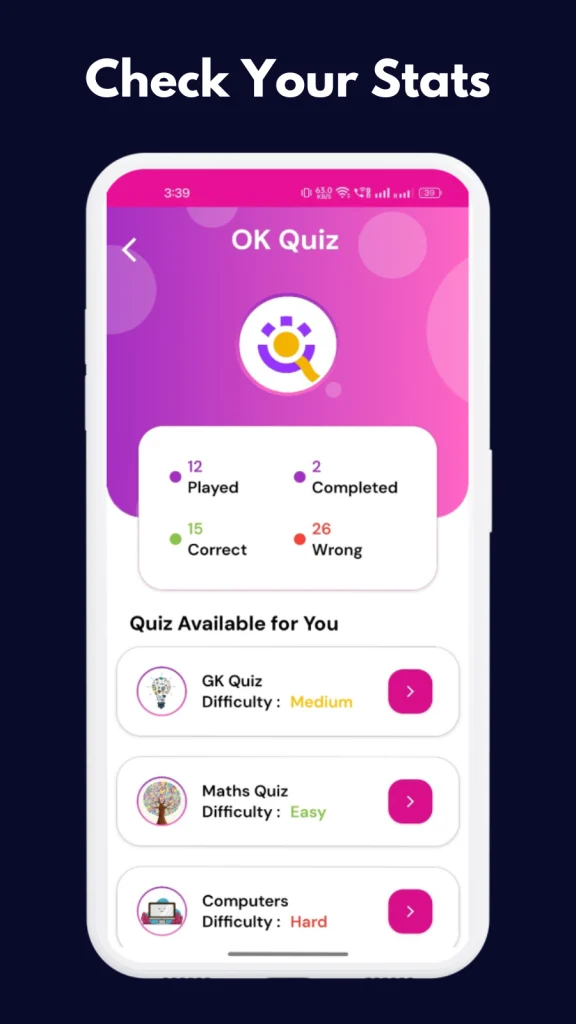 Télécharger OK Quiz - Jouer au Quiz quotidien