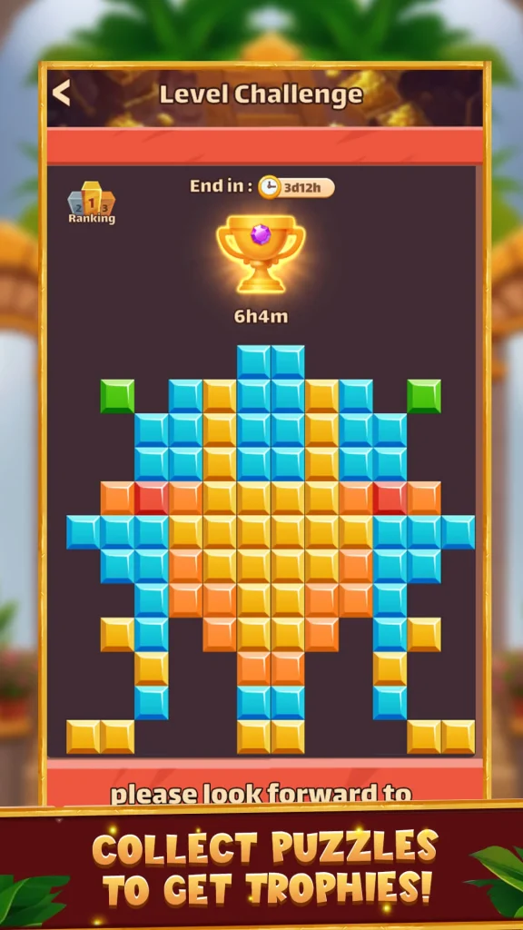 Pyramid Blocks Puzzle app