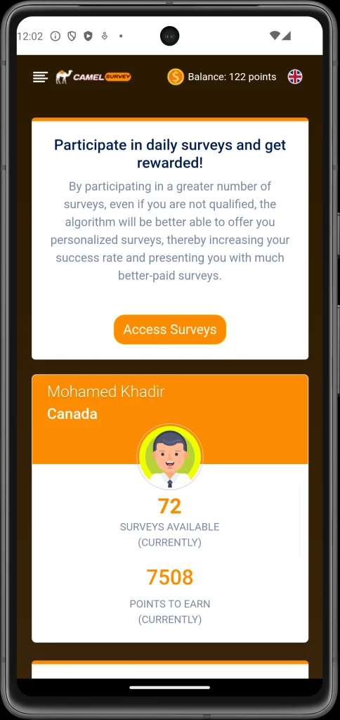 Application Camel Survey