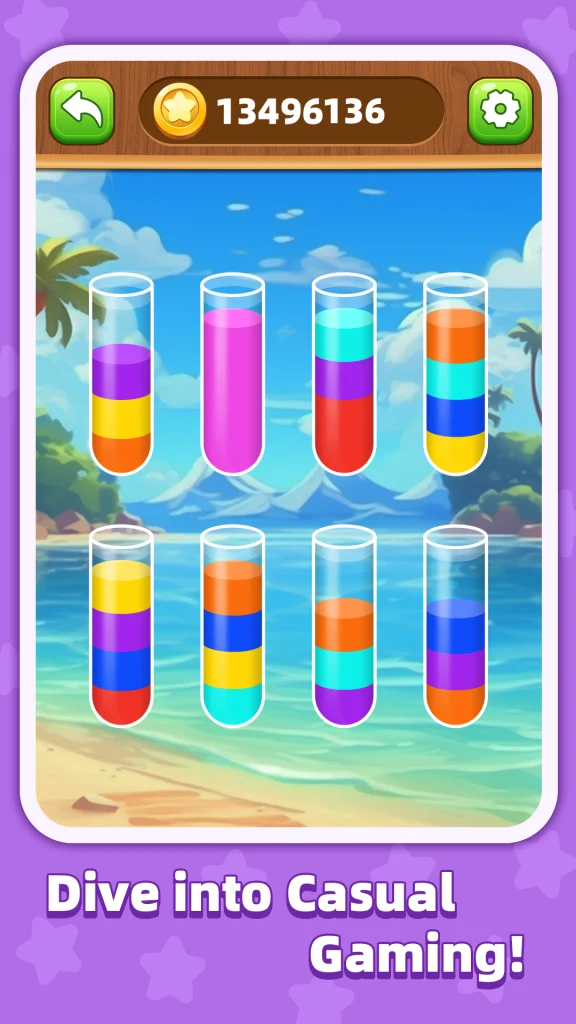 Application Island Water Sort