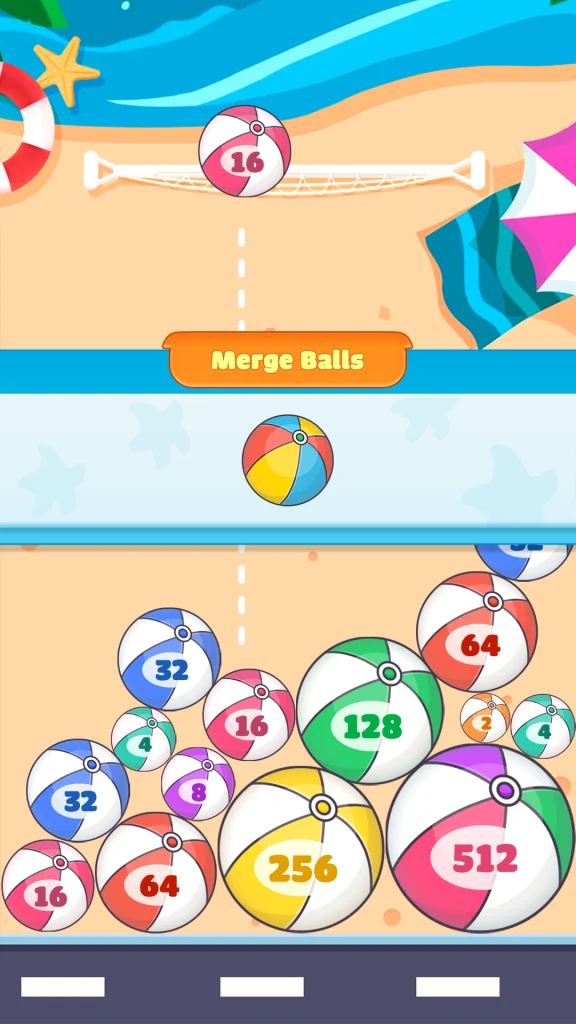 Beach Volleyball Merge app