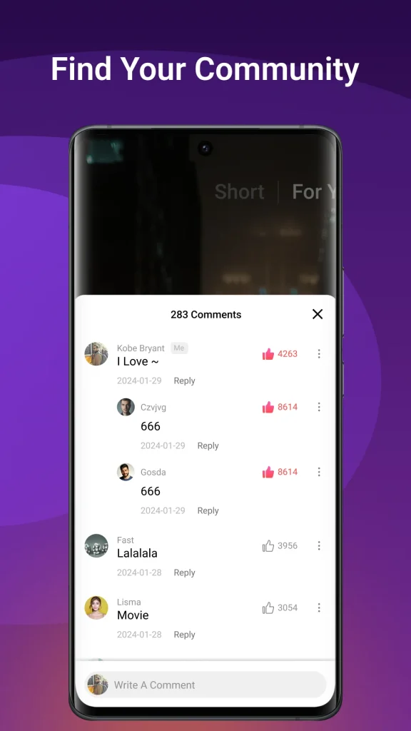 Glimmer - - videos&&tribe app