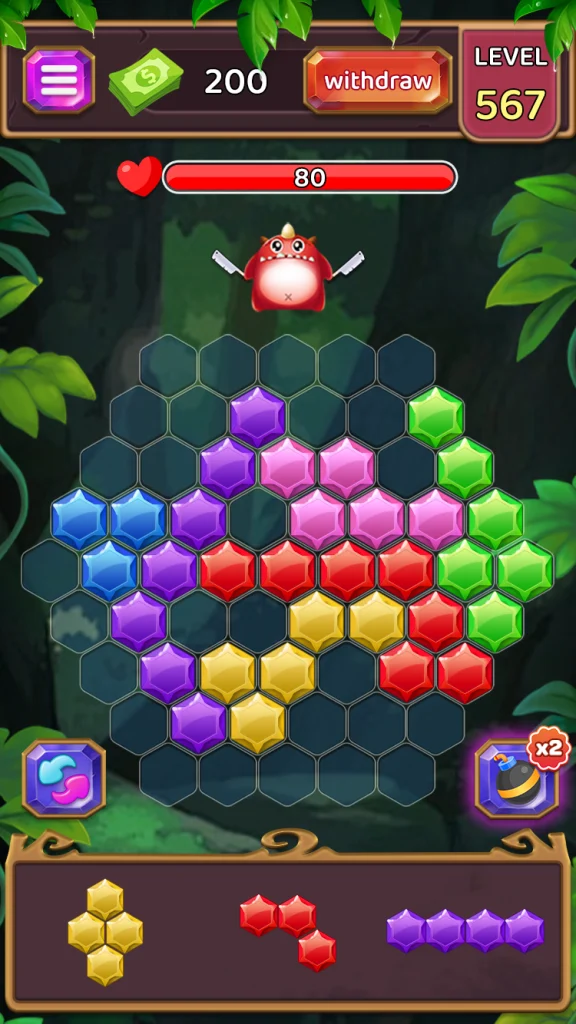 Block Hexa Puzzle app