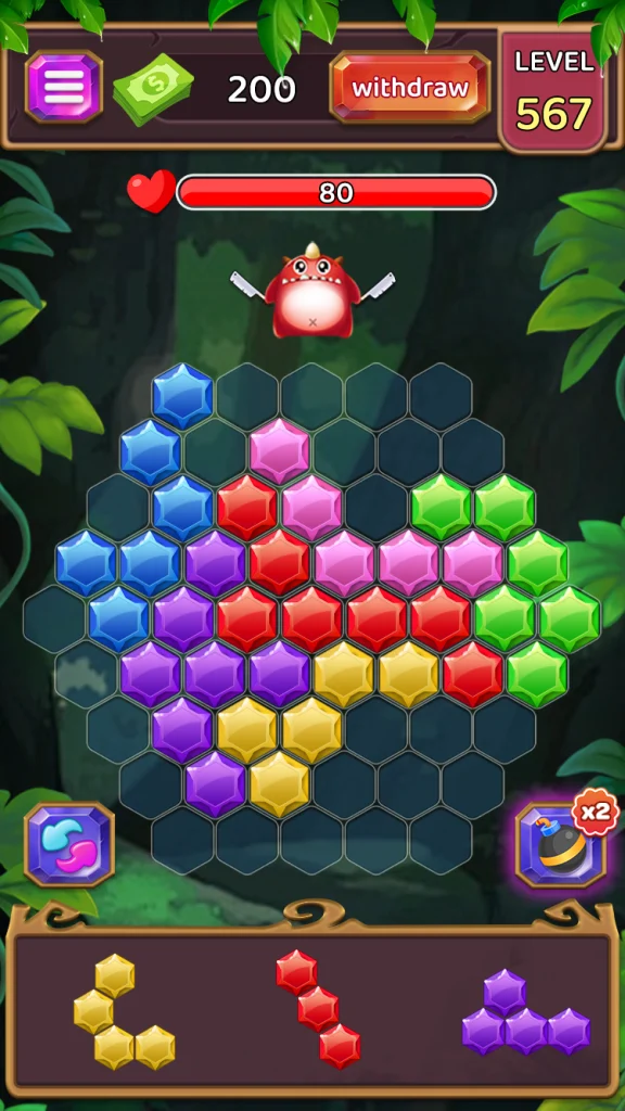 Block Hexa Puzzle app