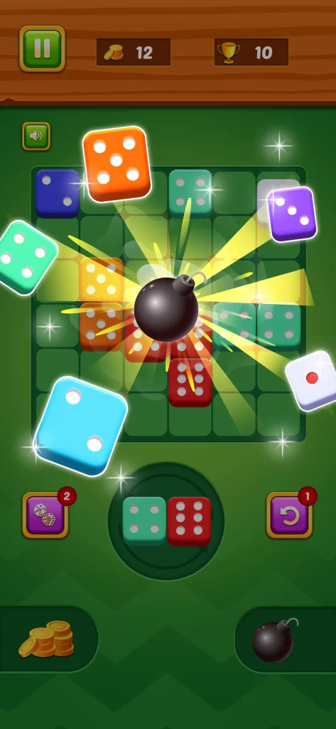 Dice Magic Fun app