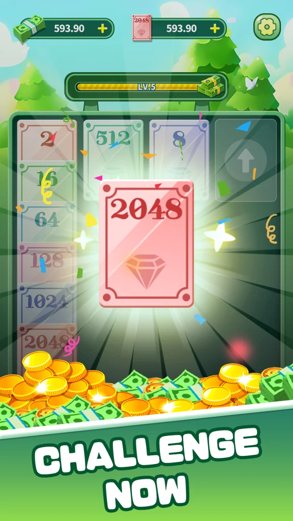 Télécharger Lucky Card 2048