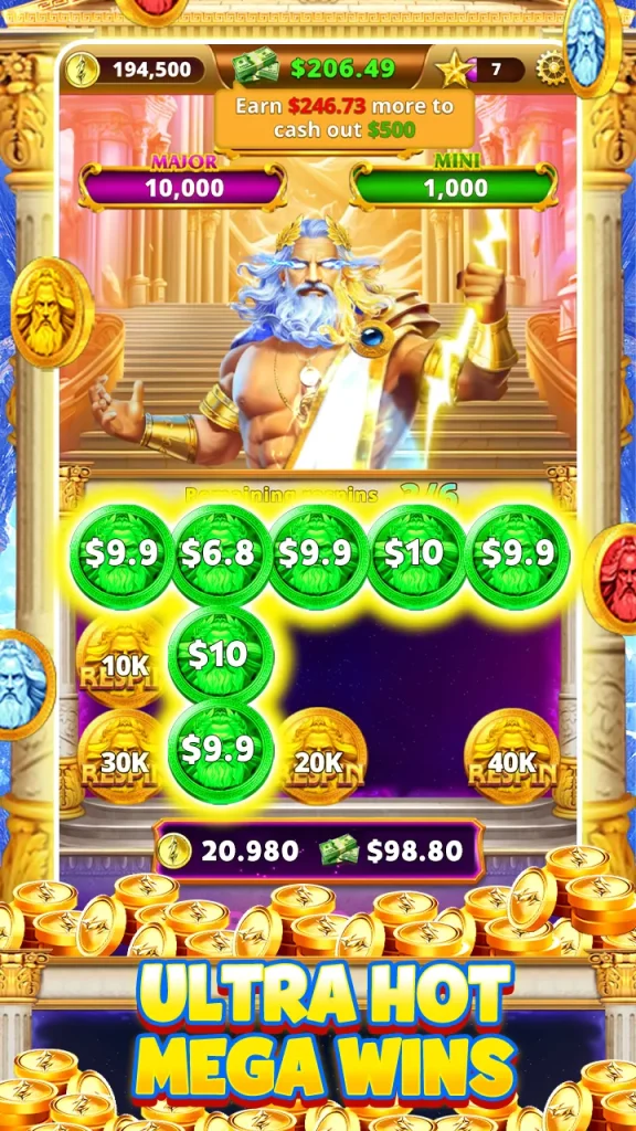 Zeus Thunder Slots : Huge Win app