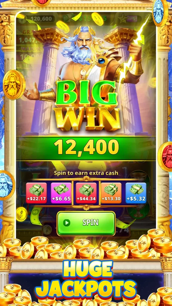 Zeus Thunder Slots : Huge Win app