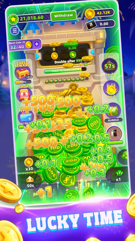 Wonder Dozer - Magic Coin app