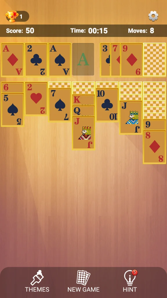 Télécharger Wood Solitaire - FreeCell