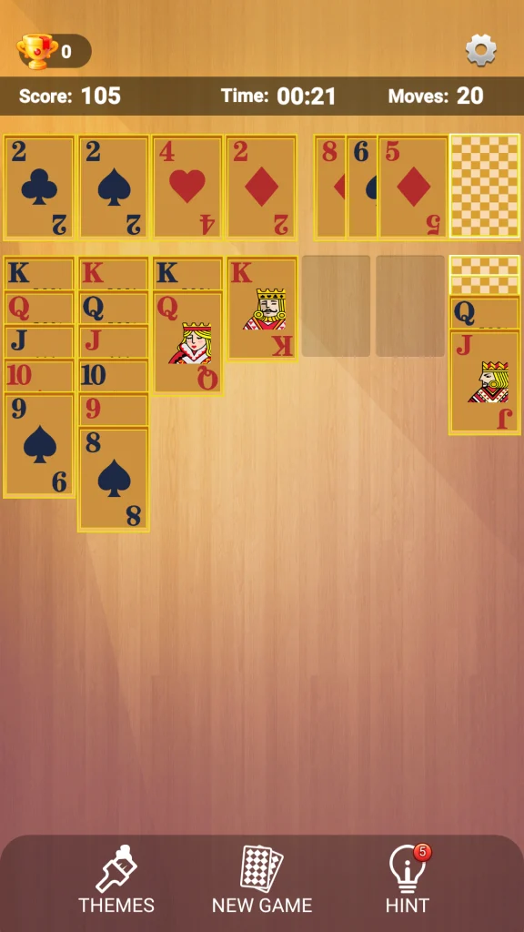 Wood Solitaire - FreeCell app