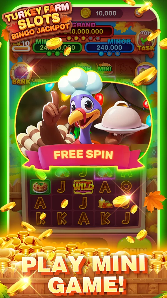 Turkey Farm Slots app