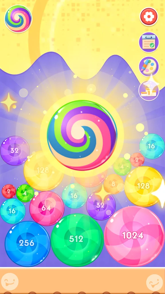 Candy Go - 2048 Merge app