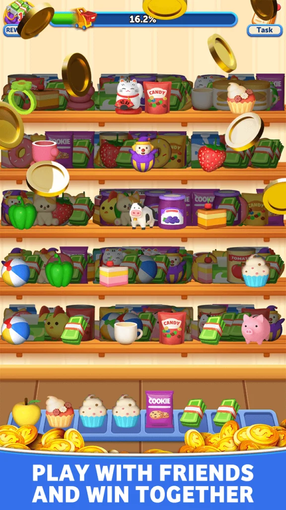 Grocery Shelf : Funny Puzzle app