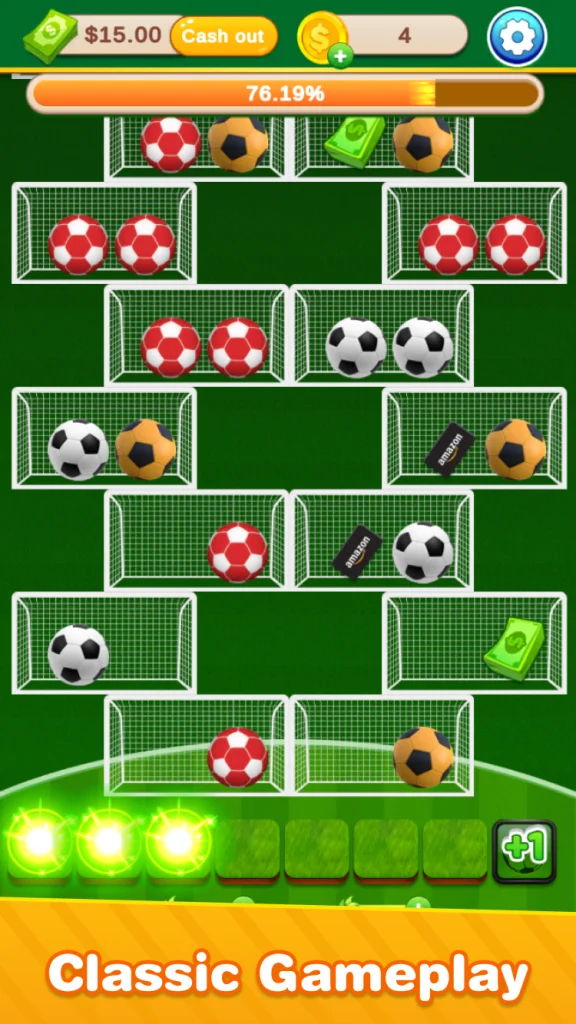 Football Match Three app